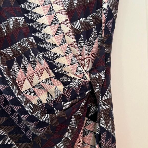 Nic & Zoe Women's multicolor Elegant Edit Sheath Dress Petite Small Knee Length - Picture 4 of 5